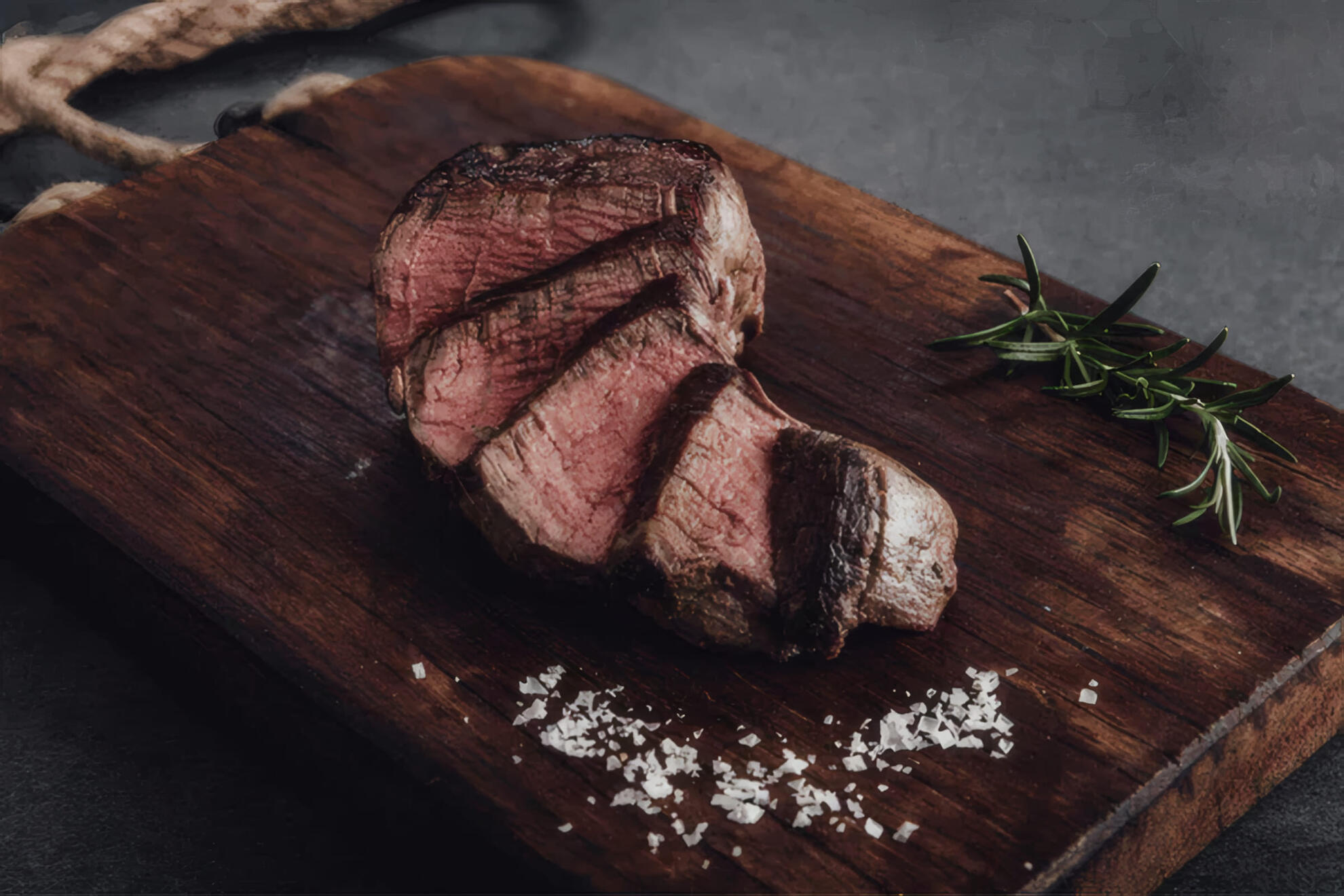 Medallón de carne de búfalo